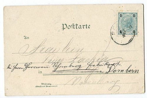 REUTTE MIT BREITENWANG AUSTRIA VINTAGE POSTCARD c 1900 20512 OS - Picture 2 of 2