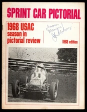 Sprint Car Pictorial 1968-USAC-Weld-Unser-Foyt-race by race history of 1968 s...