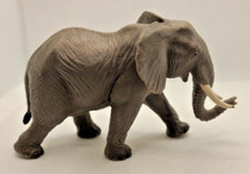 Safari Ltd African Elephant Figure 1996 grey large 7 x 4 inches