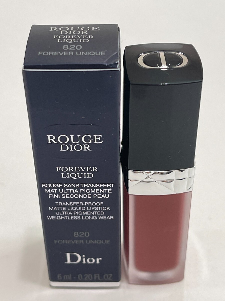 リップグロス Dior Rouge Dior Forever Liquid 6ml 323 Rouge Dior Forever Liquid Sequin 323 Dazzle💋Limited Holiday