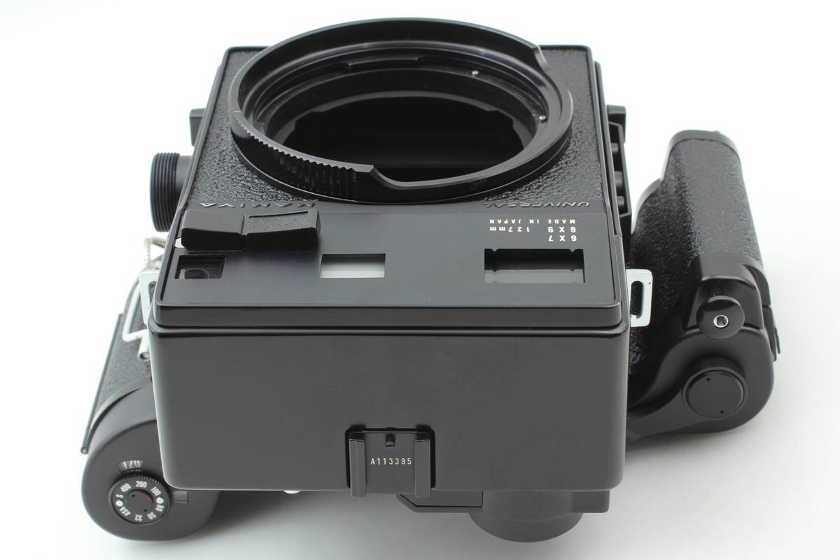 MINT w/Musk] Mamiya Universal sekor p 127mm f/4.7 6x9 Pola Back