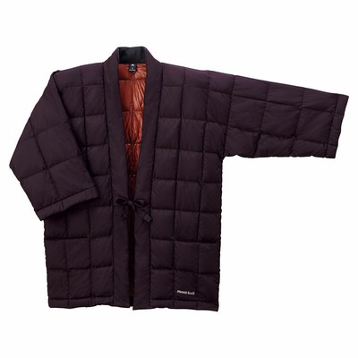 Mont-bell Down Jacket Traditional Japanese Hanten Size S-L Red Light & Warm