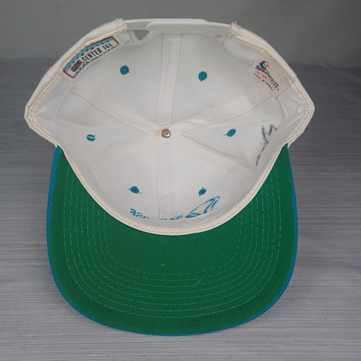【90s】sports specialties sharks キャップ Sports Specialties San Jose Sharks VTG 90s Script Hat Cap