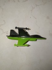 Vintage Tim Mee Galaxy Laser Team 4" STARSHIP Black And Green Spaceship