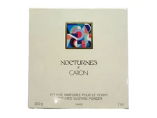 Nocturnes de Caron perfumed dusting powder 7 oz new boxed