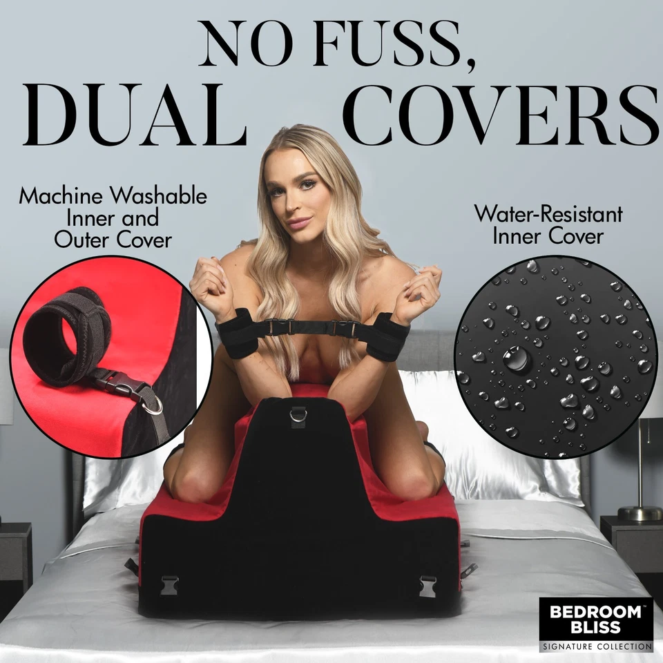 Banco cómodo Lovers Bondage Nalgadas BDSM resistente al agua muebles juguete sexual Foto 4 de 4