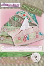 Anita Goodesign Tissue Holder Embroidery Machine Design CD BRAND NEW
