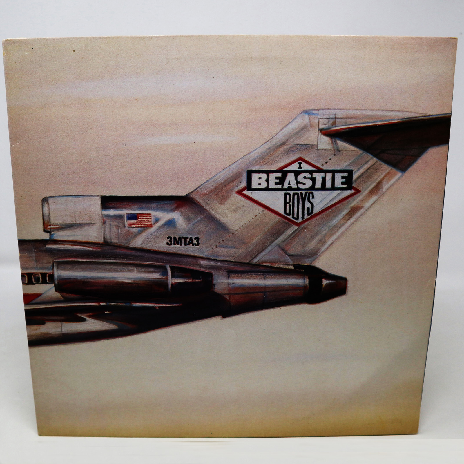 VINTAGE 1986 DEF JAM RECORDINGS BEASTIE BOYS - LICENSED TO ILL GATEFOLD LP VINYL