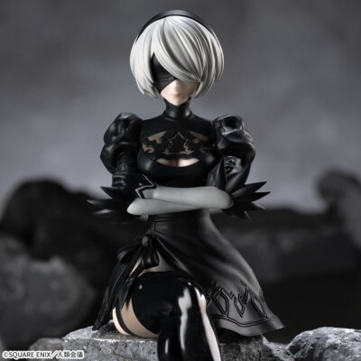 Nier Replicant,Automata Ver1.1a 2B chokonose figure SEGA NEW japan