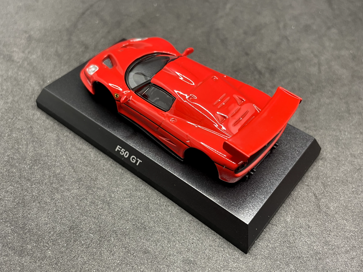 1/64 Kyosho Ferrari Collection 10 F50 GT red diecast model