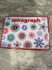 Spirograph Art Pattern Design Set - In Tin-Hasbro-2012, NEW TRAVEL SIZE