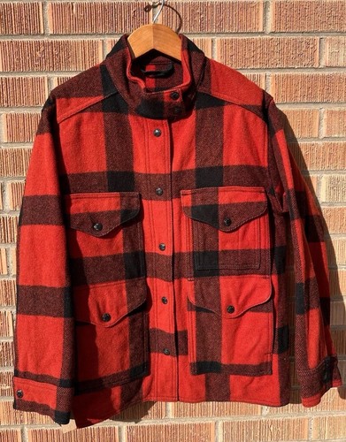 Damen CC Filson Vintage Mackinaw Cruiser Jacke Mantel Gr. M Buffalo kariert - Bild 1 von 15