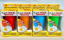 YOLK MAGIC Egg Separator - Assorted Colors - As Seen on TV!