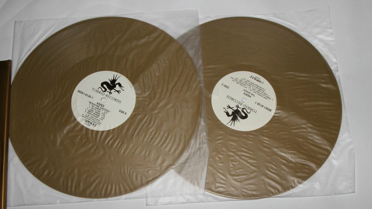 HADES RESISTING SUCCESS 2x LP REISSUE 1/300 COPIES GOLD VINYL | eBay