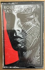 Tattoo You The Rolling Stones cassette 1986 rock vintage and original complete