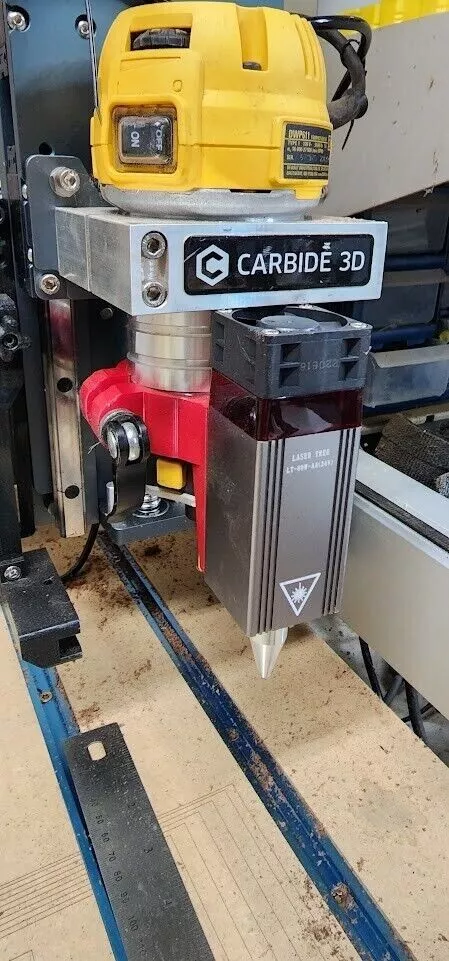 Laser Mount router / 80 mm spindle / 611 &amp; Carbide Carbide 3D | eBay