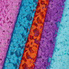 Raschel Lace Fabric Free Shipping 60" Wide Polyester French Floral by the yard
