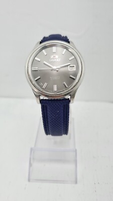 Orient Automatic Men's Wrist Watch Ref 4876 Grey Dieal 37mm