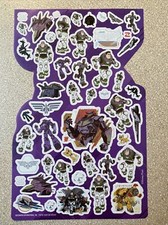 Buzz Lightyear Toy Story Sticker Sheet New Disney Pixar
