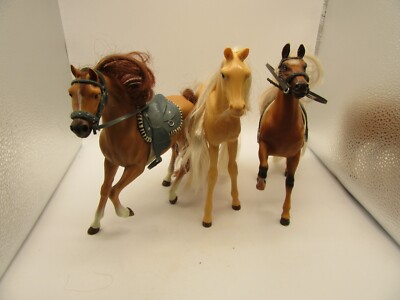 One 1999 and One 2000 Kid Kore Horses and Playskool Fold 1993