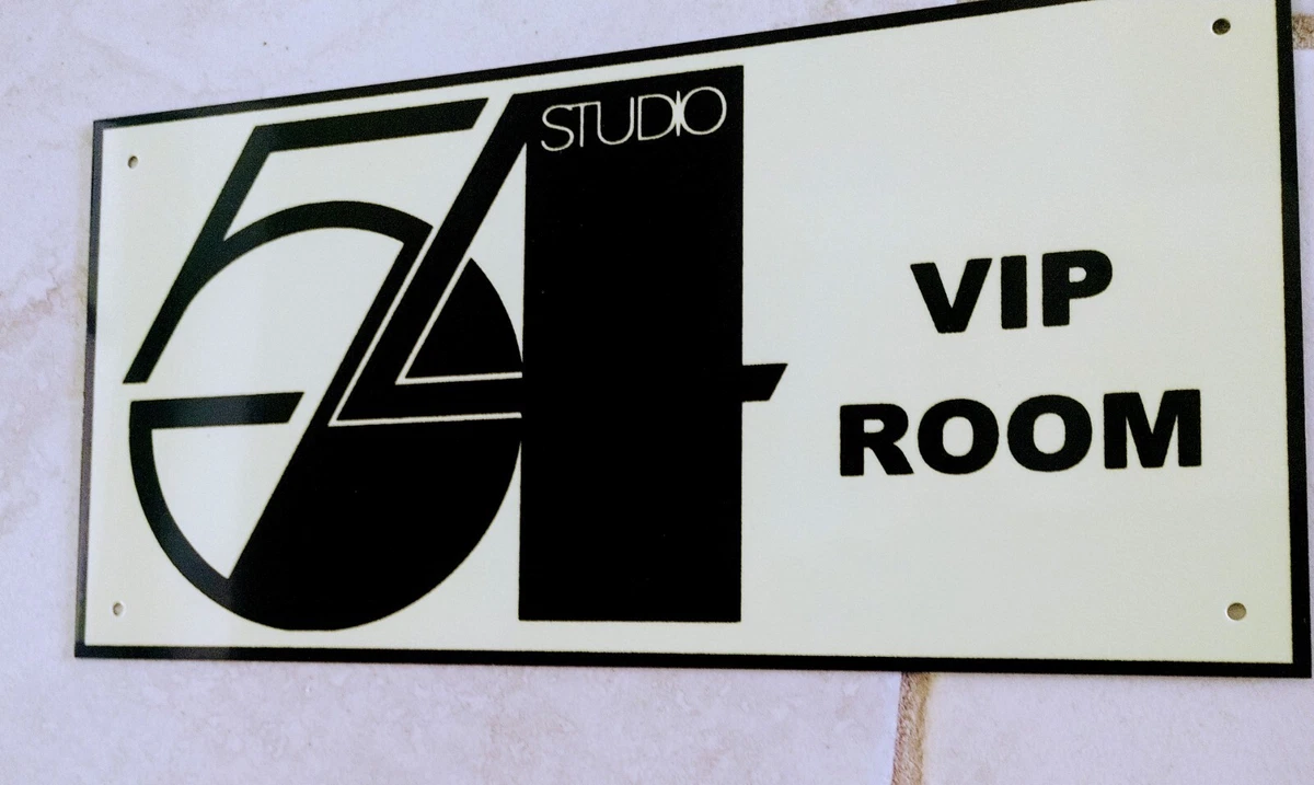 Studio 54 New York City nightclub disco Nostalgia sign | eBay