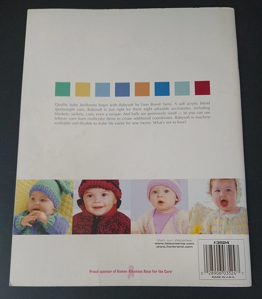 Crocheting for Baby Pattern Book 16 Projects - Image 2 of 4