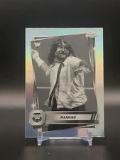 Mankind | #124 | 2025 Topps Chrome WWE | Silver Refractor