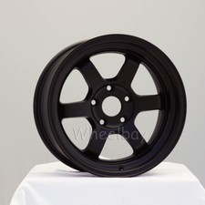 4 Pcs Rota Wheel Grid V 16x8 5x114.3 Offset 20 73 Satin Black 17.7 Lbs .