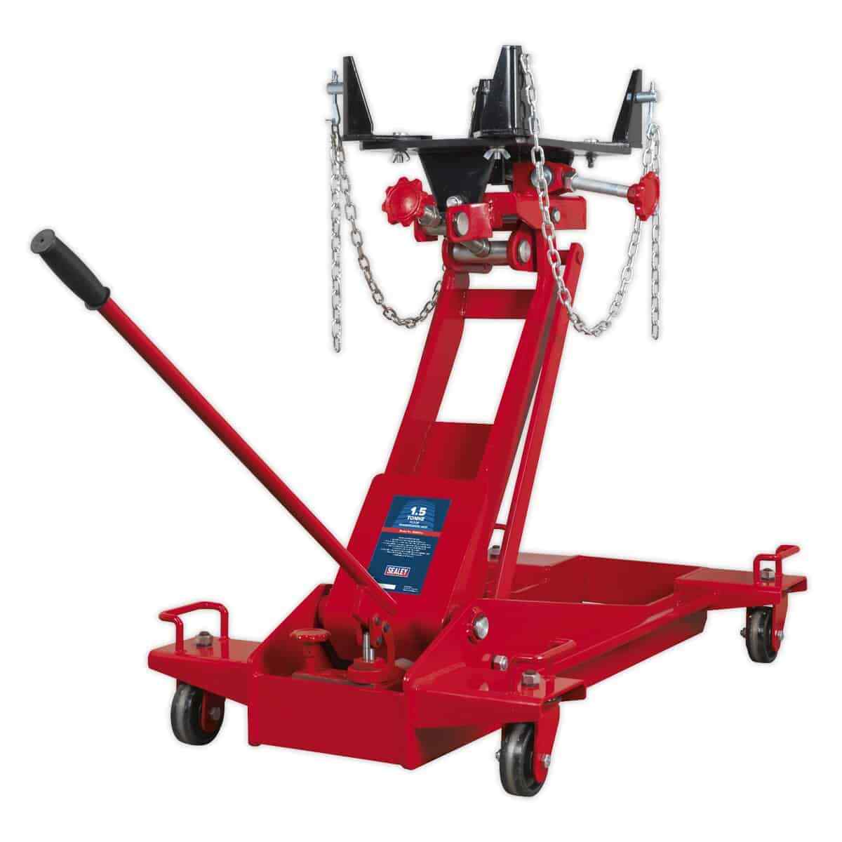 Sealey Transmission Jack 1.5tonne Floor Garage Workshop DIY