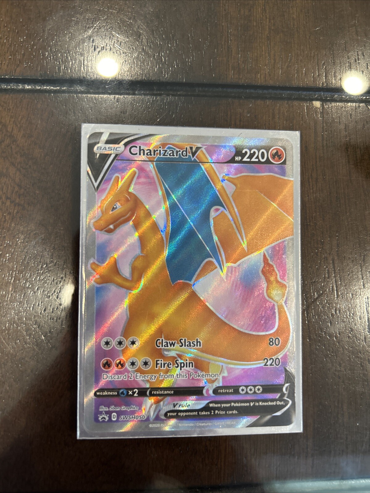 Charizard V SWSH050 Holo Pokémon TCG - NM/MT