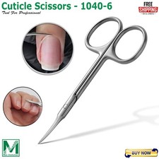 Professional Finger Toe Nail Scissors Curved Arrow Steel Manicure Cuticle Nail