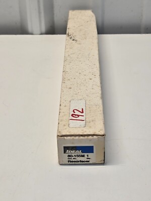 IDEAL 80-155M Straight Handle Resurfacer, 1in x 1in x 1in Medium Grade NEW m6
