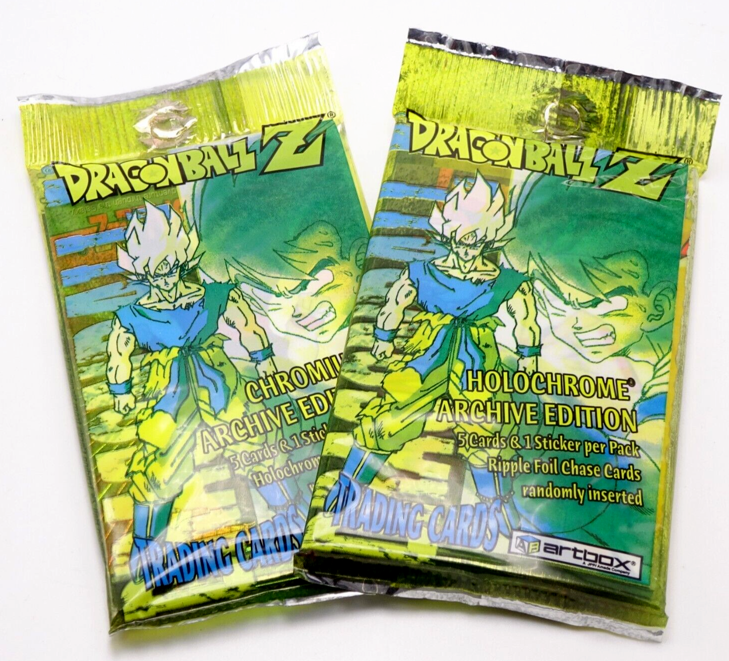 Dragon Ball Z Chromium Archive Edition (Artbox 2000) Parallel Sticker Card # 32 NM