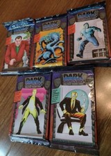 Lot 5 Dark Dominion Zero Issue Trading Cards Sealed Pack Vtg 1993