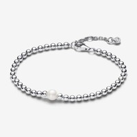Pandora Armband 593173C01 16Cm Behandelte SüßWasserzuchtperlen & Kugel Armband