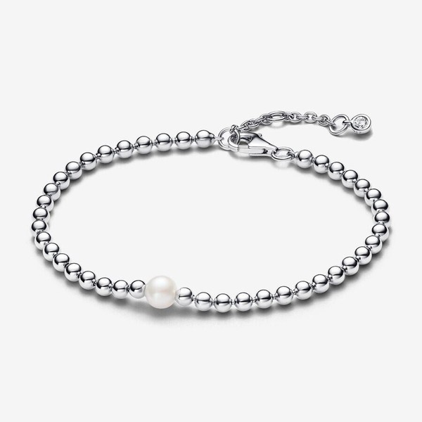 Pandora Armband 593173C01 16Cm Behandelte SüßWasserzuchtperlen & Kugel Armband-image