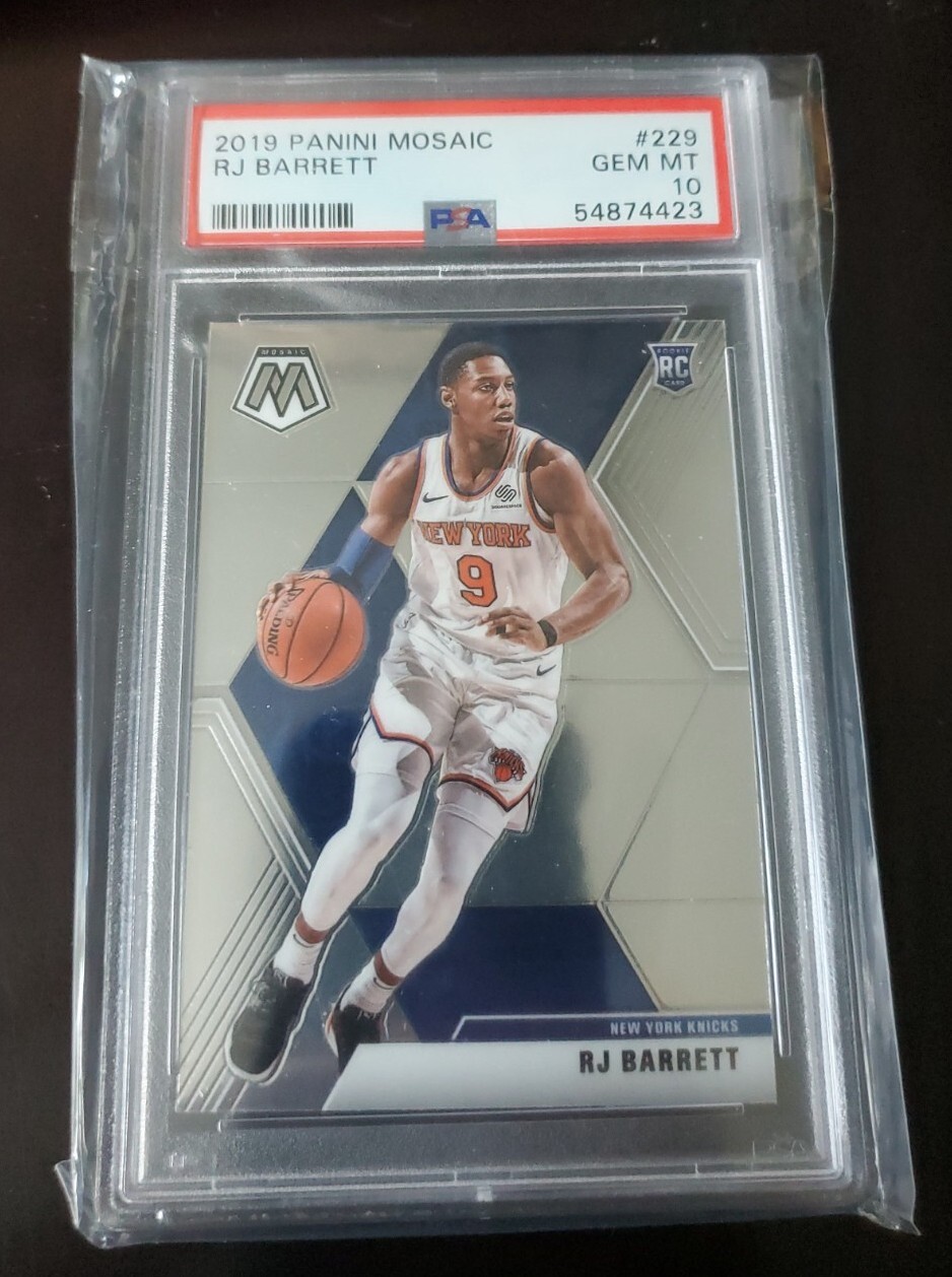 2019-20 Mosaic Basketball RJ Barrett Rookie - PSA 10