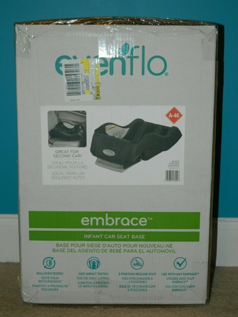 Evenflo Embrace Infant Car Seat Base Black
