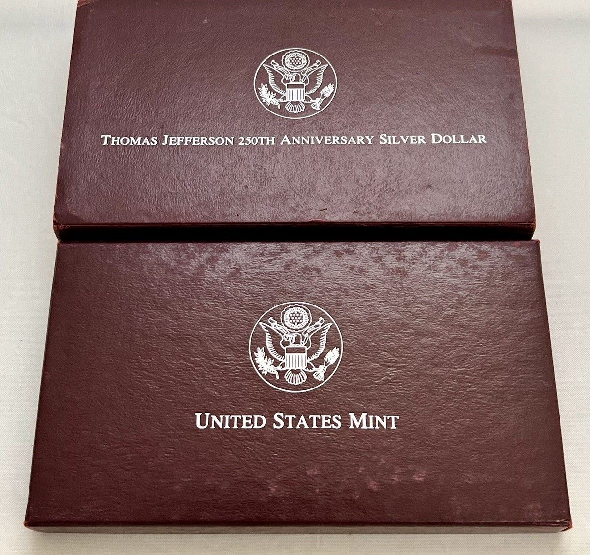 1743-1993 Thomas Jefferson 250th Anniversary Silver Dollar Proof