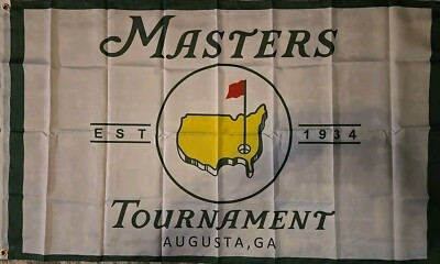 Masters Golf Tournament Flag, Est 1934 Augusta, Georgia, 3x5FT 