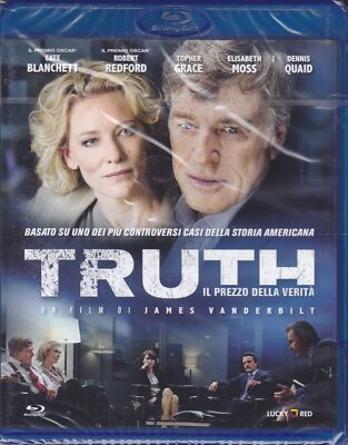 Blu-ray TRUTH - IL PREZZO DELLA VERITA' con Robert Redford nuovo 2016