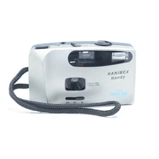 Hanimex Handy 35mm Compact Retro Film Camera w/ Flash Working & Tested!
