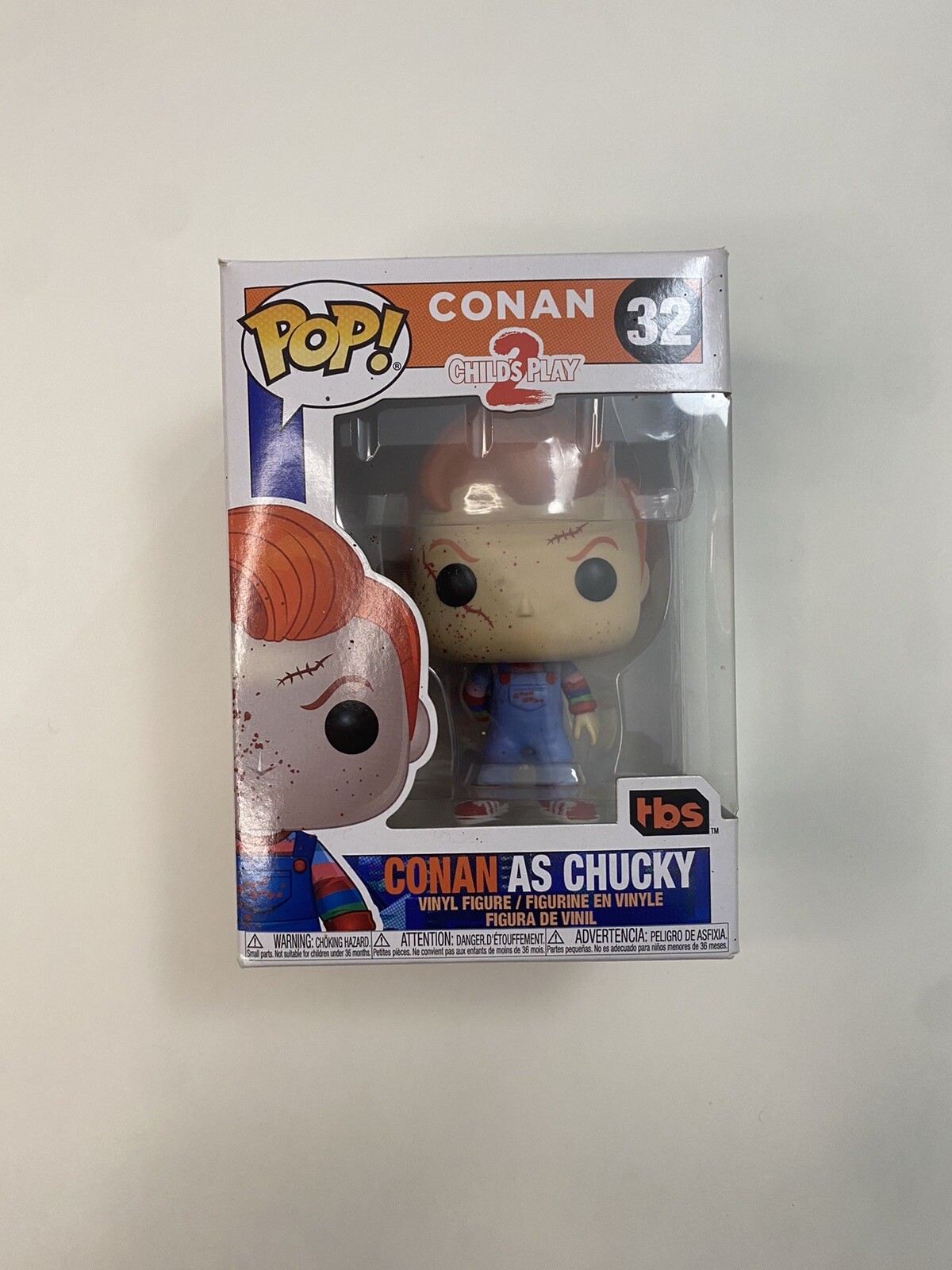 Funko Pop! Figura De Vinilo Abovedada Child'S Play 2 Conan As Chucky #32