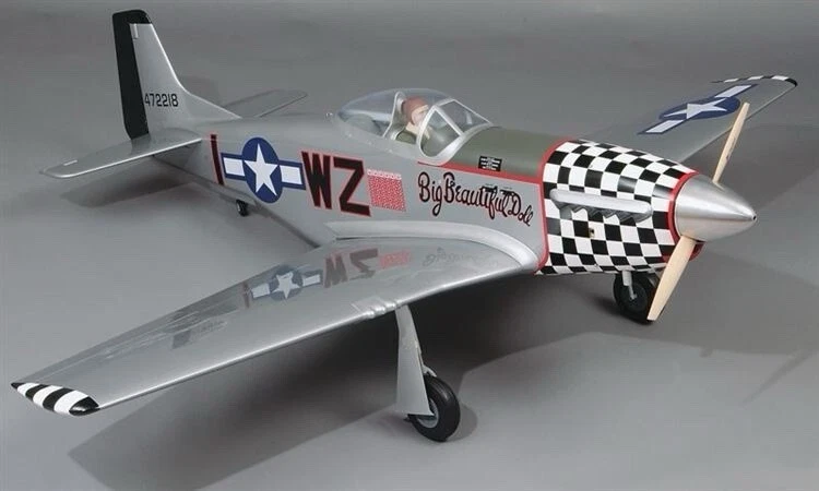 TOP FLITE GIANT SCALE P-51 MUSTANG ARF CANOPY UNPAINTED - TOPA1656U - Image 2 of 2