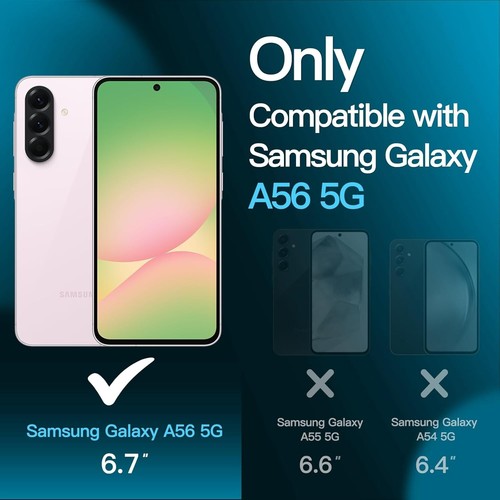 2x Samsung Galaxy A56 5G pancerne szkło ochronne 9H twarda ochrona wyświetlacza szkło hartowane - Zdjęcie 4 z 9