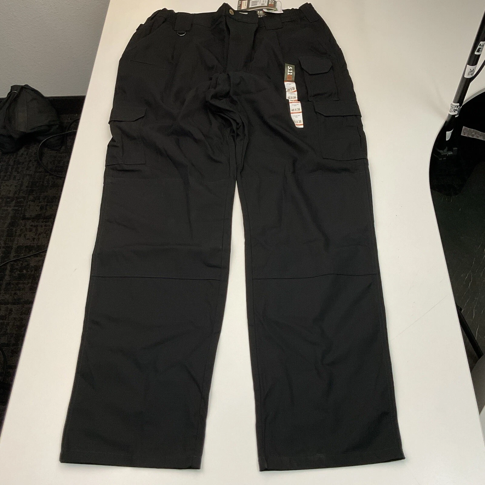 74273 5.11 Tactical Mens Taclite Pro Ripstop Cargo Pants 40x36 Black