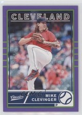 2020 Panini Chronicles Classics Purple 23/25 Mike Clevinger #20 08jk