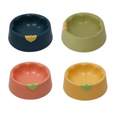Non-slip Base Pet Slow Feeding Bowls Flower Shape Pet Feeding Rack Eating Bowls