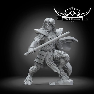 Valenthyne Farfalla - Ancient satyr warrior - BLACK REMNANT | Legion compatible