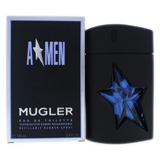 Angel by Thierry Mugler for Men - 3.4 oz EDT Spray Refillable Rubber Spray 